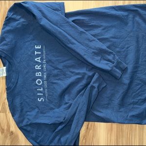 Magnolia Navy Long Sleeve